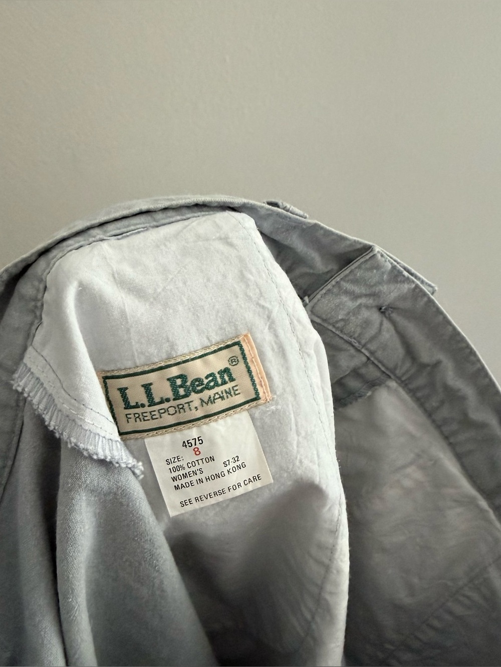 LL Bean Vintage Pleated High Waisted Womens Shorts 27” waist - Picture 5 of 5